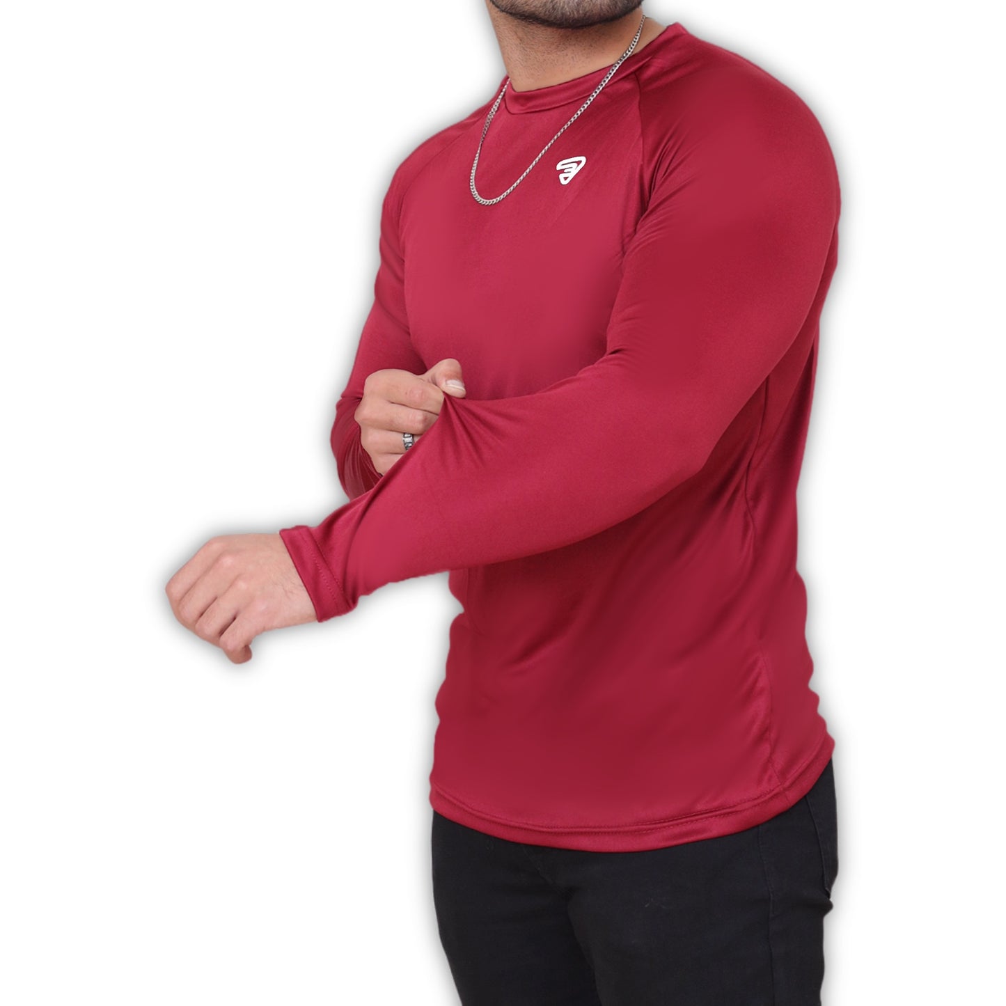 OLYMPIAN RED DROP TEE